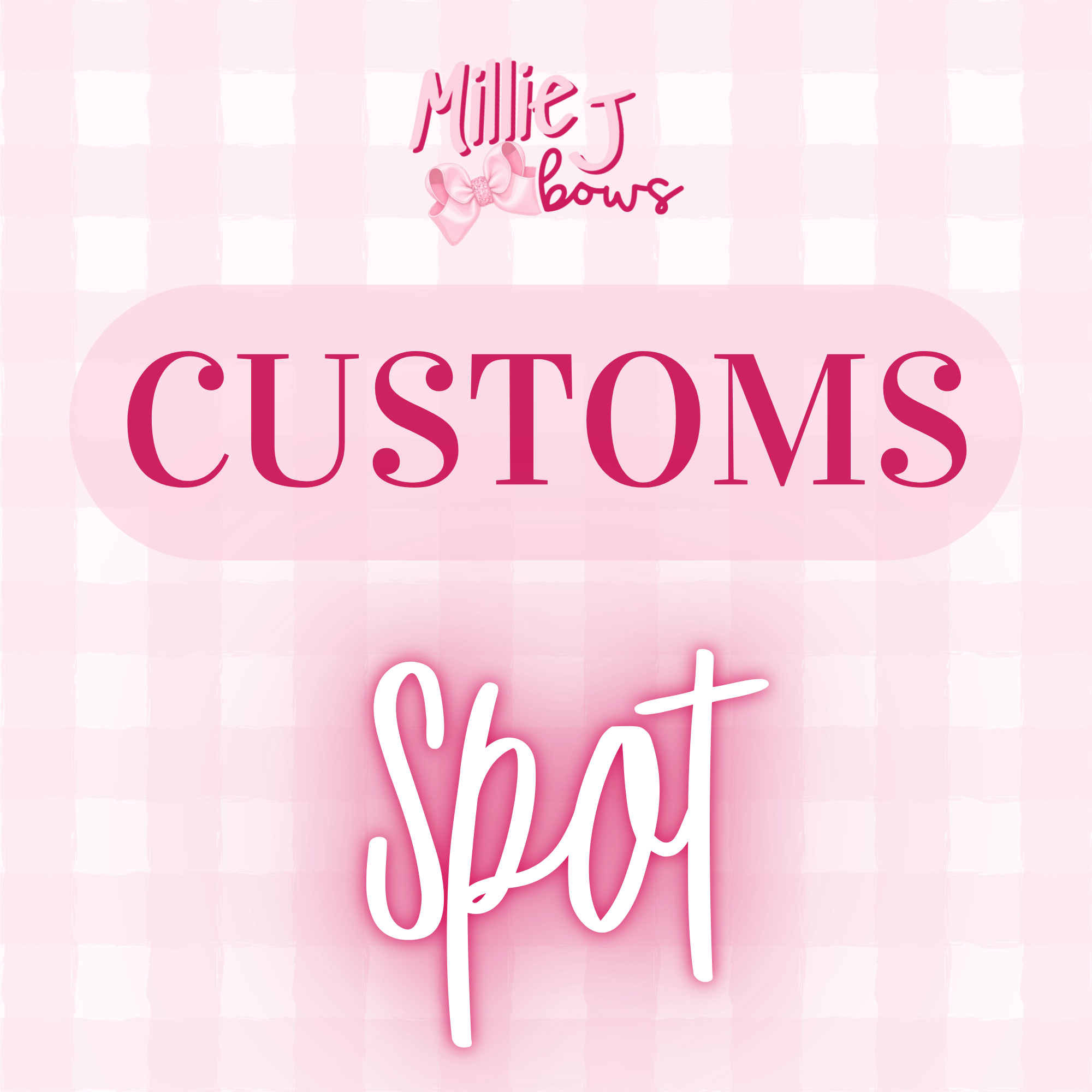 CUSTOM SPOT 6/5/26